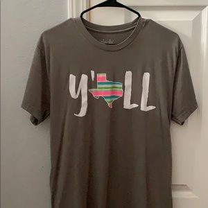 YALL grey t-shirt